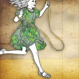 Card - Gretel Girl - 140mm x 140mm