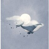 Card - Whale & Moon by Jedda Robbard