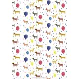Wrapping Sheets - Party Dogs by Jess Mess
