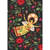 Card - Festive Angel by Katherine Herrell