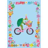 Card - Turtle on a Bike by Katherine Herrell