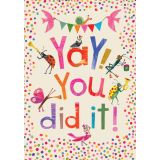Card - Yay! You Did It by Katherine Herrell