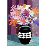 Card - Flowers In A Vase by Kenzie Kae
