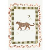Card - Be Brave, Be Kind, Be You, Leopard Walking by Lion & Pear