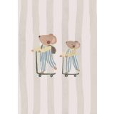 Card - Everlasting Love, Mice on Scooters by Lion & Pear