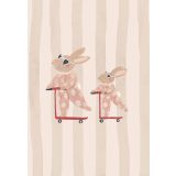Card - Everlasting Love, Rabbits on Scooters by Lion & Pear