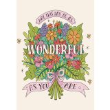 Card - May This Day Be As Wonderful As You Are by Little Eyes Alien
