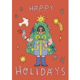 Card - Happy Holidays by Little Eyes Alien