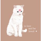 Card - Cat to Be Loved & Be Loved by Alissa Levy
