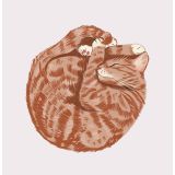 Card - Ginger Cat Croissant by Alissa Levy