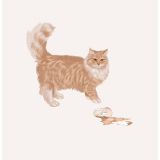 Card - Latte Macchiato by Alissa Levy