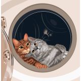 Card - Washing Machine Cuddles by Alissa Levy