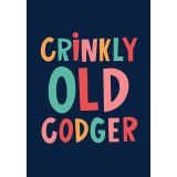 Card - Crinkly Old Codger by Lucy Maggie Designs