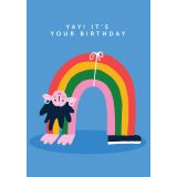 Card - Yay! It's Your Birthday by Lucy Maggie Designs