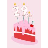 Card - 29ish by Lucy Maggie Designs