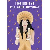 Card - I Do Believe It's Your Birthday by Lucy Maggie Designs