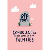 Card - RIP 20s (Pink) by Lucy Maggie Designs
