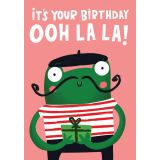 Card - It's Your Birthday, Ooh La La by Lucy Maggie Designs