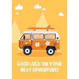 Card – Good Luck on Your Next Adventure by Lucy Maggie Designs