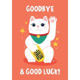 Card – Goodbye & Good Luck by Lucy Maggie Designs
