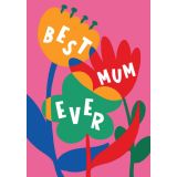 Card - Best Mum Ever by Lucy Maggie Designs