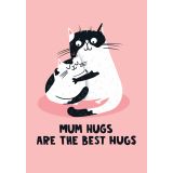 Card - Mum Hugs Are the Best Hugs by Lucy Maggie Designs