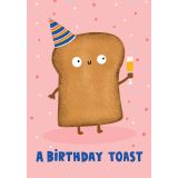 Card - A Birthday Toast by Lucy Maggie Designs
