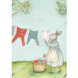 Card - Washing by Michelle Pleasance