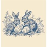 Card - Bunnies & Eggs by Nuovo Group