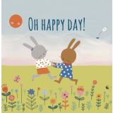 Card - Oh Happy Day by Prue Pittock