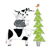 Card - Animal Christmas by Prue Pittock