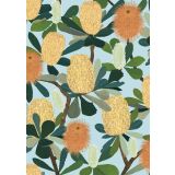 Card - Yellow Bottlebrush by Robyn Hammond