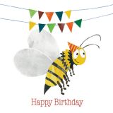 Card - Happy Birthday Bee by Ruth Waters