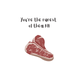 Card - You're the Rarest of Them All by Nuovo Group