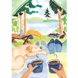 Card - Camping by Sabina Fenn