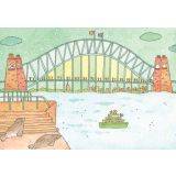 Card - Seals Admiring Sydney Harbour Bridge by Enjoy Sü