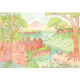Card - Blue Mountains, Three Sisters by Enjoy Sü