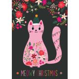 Card - Meowy Christmas by Subhashini Narayanan