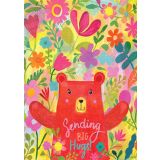 Card - Sending Big Hugs by Subhashini Narayanan