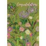 Card - Artichokes Congratulations by Subhashini Narayanan