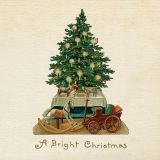 Card - Vintage Christmas - 140mm x 140mm