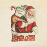 Card - Vintage Christmas - 140mm x 140mm