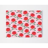 Placemats - Pink Waratah by Cat MacInnes