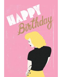 Card - Happy Birthday, Girl by Chrisillo