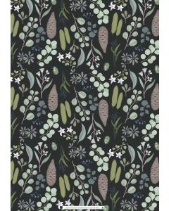 Wrapping Sheets - Australian Green Flora by Cat MacInnes