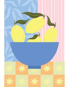 Card - Bowls Of Lemons by Melissa Donne