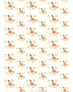 Wrapping Sheets - Running With Animals by Elise Hurst
