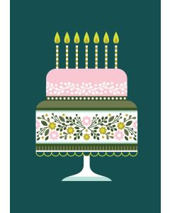 Card - Birthday Cake by Ella Leach