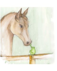 Card - Horse & Frog by Emma Pleasance