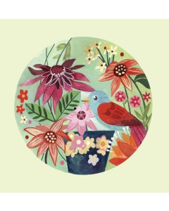 Card - Floral Bird by Daniela Glassop